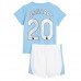 Maglia Manchester City Bernardo 20 Bambino Divisa Prima 2023/24