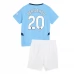 Maglia Manchester City Bernardo 20 Bambino Divisa Prima 2024/25