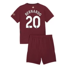 Maglia Manchester City Bernardo 20 Bambino Divisa Terza 2024/25
