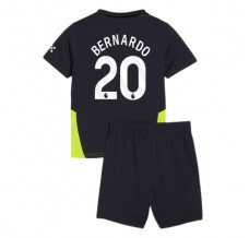 Maglia Manchester City Bernardo 20 Bambino Divisa Trasferta 2024/25