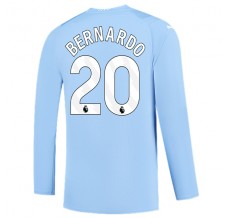 Maglia Manchester City Bernardo 20 Divisa Prima 2023/24 Manica Lunga