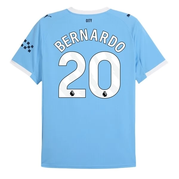 Maglia Manchester City Bernardo 20 Divisa Prima 2025/26 Maglia Manchester City Bernardo 20 Divisa Prima 2025/26