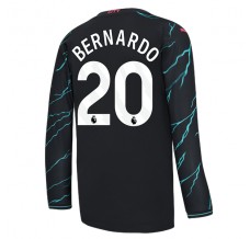 Maglia Manchester City Bernardo 20 Divisa Terza 2023/24 Manica Lunga