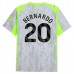 Maglia Manchester City Bernardo 20 Divisa Terza 2025/26