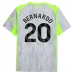 Maglia Manchester City Bernardo 20 Divisa Terza 2025/26