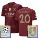 Maglia Manchester City Bernardo 20 Divisa Terza Champions League With Patch 2024/25