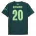 Maglia Manchester City Bernardo 20 Kit Gara Home Fourth 2025/26