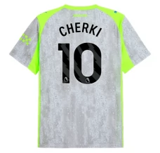 Maglia Manchester City Cherki 10 Divisa Terza 2025/26 Maglia Manchester City Cherki 10 Divisa Terza 2025/26