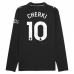 Maglia Manchester City Cherki 10 Divisa Trasferta 2025/26 Manica Lunga