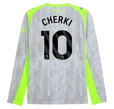 Maglia Manchester City Cherki 10 Kit Gara Third 2025/26 Maniche Lunghe