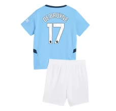 Maglia Manchester City De Bruyne 17 Bambino Divisa Prima 2024/25