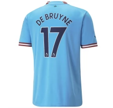 Maglia Manchester City De Bruyne 17 Divisa Prima 2022/23 Maglia Manchester City De Bruyne 17 Divisa Prima 2022/23