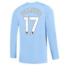 Maglia Manchester City De Bruyne 17 Divisa Prima 2023/24 Manica Lunga