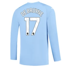 Maglia Manchester City De Bruyne 17 Divisa Prima 2023/24 Manica Lunga Maglia Manchester City De Bruyne 17 Divisa Prima 2023/24 Manica Lunga