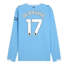 Maglia Manchester City De Bruyne 17 Divisa Prima 2025/26 Manica Lunga Maglia Manchester City De Bruyne 17 Divisa Prima 2025/26 Manica Lunga