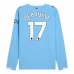 Maglia Manchester City De Bruyne 17 Divisa Prima 2025/26 Manica Lunga Maglia Manchester City De Bruyne 17 Divisa Prima 2025/26 Manica Lunga