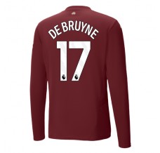 Maglia Manchester City De Bruyne 17 Divisa Terza 2024/25 Manica Lunga