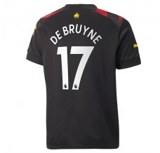 Maglia Manchester City De Bruyne 17 Divisa Trasferta 2022/23