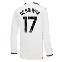 Maglia Manchester City De Bruyne 17 Divisa Trasferta 2023/24 Manica Lunga