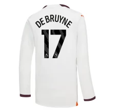 Maglia Manchester City De Bruyne 17 Divisa Trasferta 2023/24 Manica Lunga Maglia Manchester City De Bruyne 17 Divisa Trasferta 2023/24 Manica Lunga