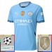 Maglia Manchester City Divisa Prima Champions League With Patch 2024/25