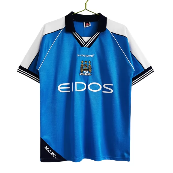 Maglia Manchester City Divisa Prima Retro 1999-01 Maglia Manchester City Divisa Prima Retro 1999-01