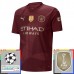 Maglia Manchester City De Bruyne 17 Divisa Terza Champions League With Patch 2024/25