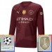 Maglia Manchester City Divisa Terza Champions League With Patch 2024/25 Manica Lunga