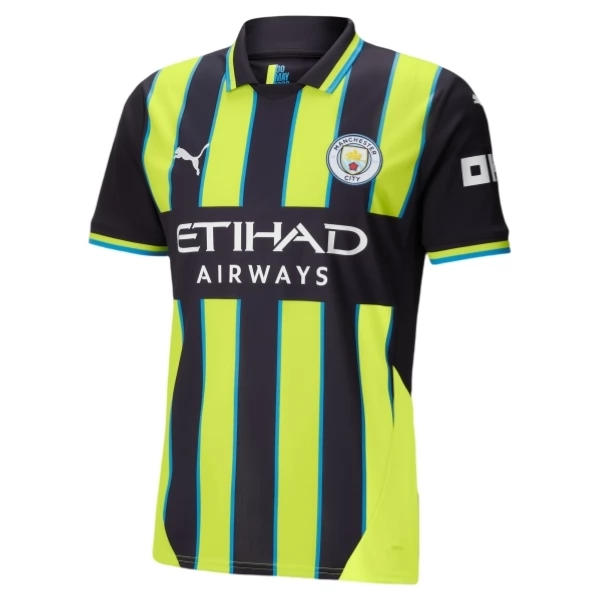Maglia Manchester City Rodrigo 16 Divisa Trasferta 2024/25 Maglia Manchester City Rodrigo 16 Divisa Trasferta 2024/25