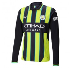Maglia Manchester City Divisa Trasferta 2024/25 Manica Lunga