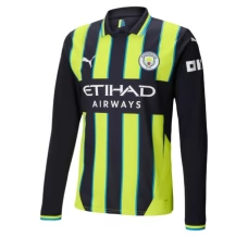Maglia Manchester City Divisa Trasferta 2024/25 Manica Lunga Maglia Manchester City Divisa Trasferta 2024/25 Manica Lunga