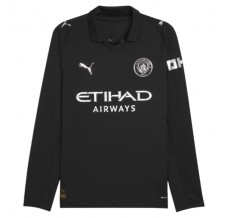 Maglia Manchester City Divisa Trasferta 2025/26 Manica Lunga