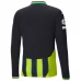 Maglia Manchester City Divisa Trasferta Champions League With Patch 2024/25 Manica Lunga