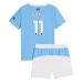 Maglia Manchester City Doku 11 Bambino Divisa Prima 2025/26