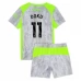 Maglia Manchester City Doku 11 Bambino Divisa Terza 2025/26