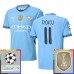 Maglia Manchester City Doku 11 Divisa Prima Champions League With Patch 2024/25