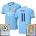 Maglia Manchester City Doku 11 Divisa Prima Champions League With Patch 2024/25 Maglia Manchester City Doku 11 Divisa Prima Champions League With Patch 2024/25