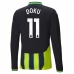Maglia Manchester City Doku 11 Divisa Trasferta 2024/25 Manica Lunga Maglia Manchester City Doku 11 Divisa Trasferta 2024/25 Manica Lunga