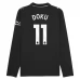 Maglia Manchester City Doku 11 Divisa Trasferta 2025/26 Manica Lunga Maglia Manchester City Doku 11 Divisa Trasferta 2025/26 Manica Lunga