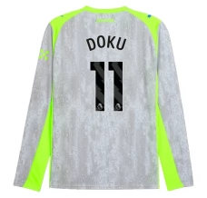 Maglia Manchester City Doku 11 Kit Gara Third 2025/26 Maniche Lunghe
