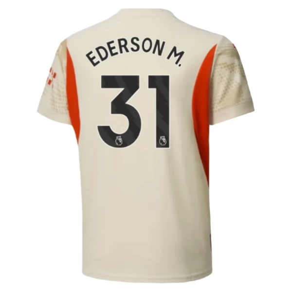 Maglia Manchester City Ederson M. 31 Portiere Divisa Terza 2024/25 Maglia Manchester City Ederson M. 31 Portiere Divisa Terza 2024/25