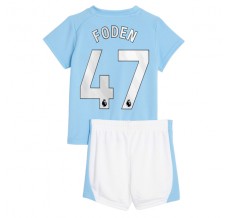 Maglia Manchester City Foden 47 Bambino Divisa Prima 2023/24
