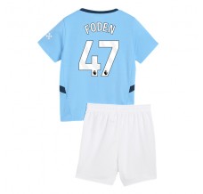 Maglia Manchester City Foden 47 Bambino Divisa Prima 2024/25