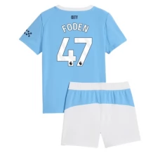 Maglia Manchester City Foden 47 Bambino Divisa Prima 2025/26 Maglia Manchester City Foden 47 Bambino Divisa Prima 2025/26