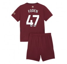 Maglia Manchester City Foden 47 Bambino Divisa Terza 2024/25