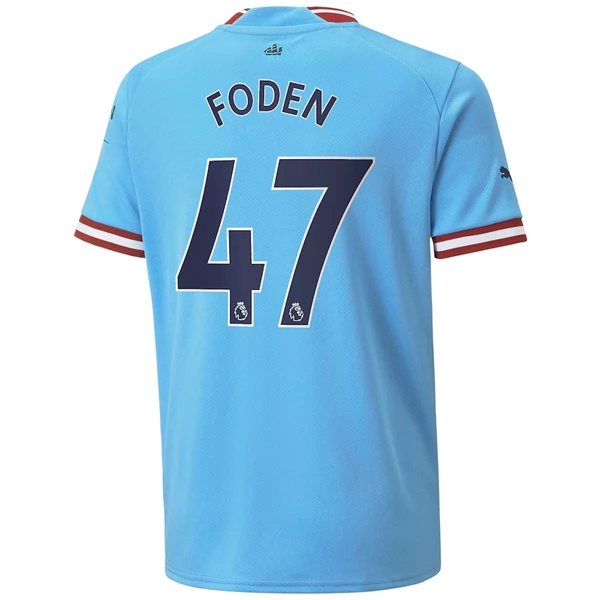 Maglia Manchester City Foden 47 Divisa Prima 2022/23 Maglia Manchester City Foden 47 Divisa Prima 2022/23