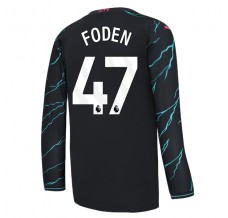 Maglia Manchester City Foden 47 Divisa Terza 2023/24 Manica Lunga