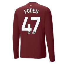 Maglia Manchester City Foden 47 Divisa Terza 2024/25 Manica Lunga