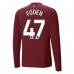 Maglia Manchester City Foden 47 Divisa Terza 2024/25 Manica Lunga