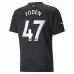 Maglia Manchester City Foden 47 Divisa Trasferta 2022/23 Maglia Manchester City Foden 47 Divisa Trasferta 2022/23